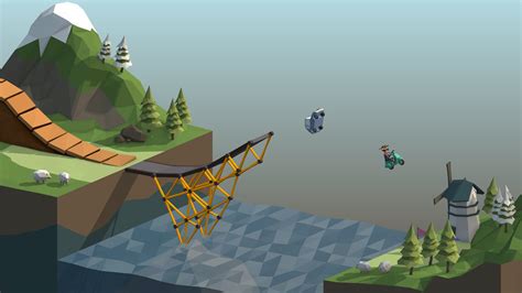 Poly Bridge! Siltaa rakentaminen ja fyysiikan lait innostavassa sandbox-tilanteesssa!